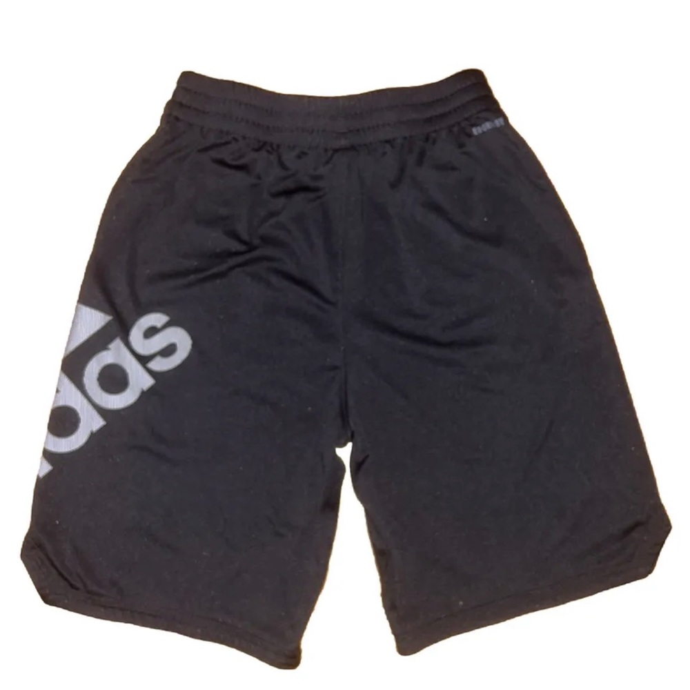 Adidas Boy's Athletic Basketball Shorts Black Size Youth Large 14/16